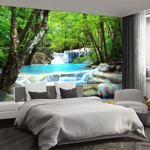 Woodland Forest Landscape Wall Mural