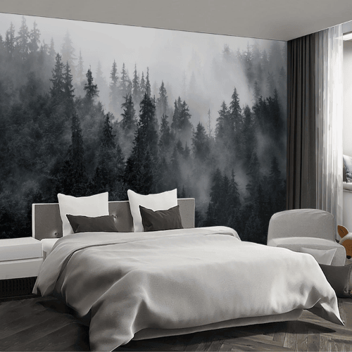 Woodland Forest Landscape Wall Mural