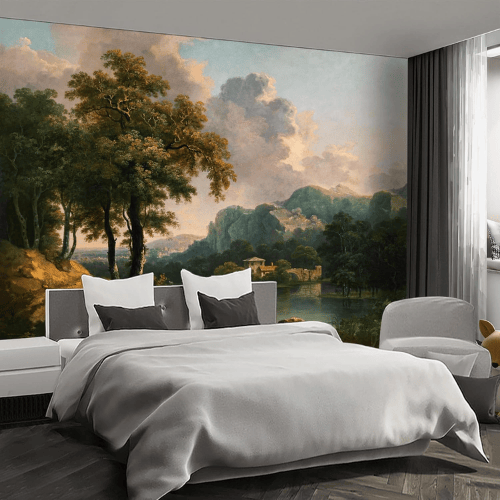 Woodland Forest Landscape Wall Mural