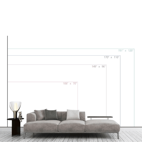 Abstract Black & Gold Marble Wall Mural